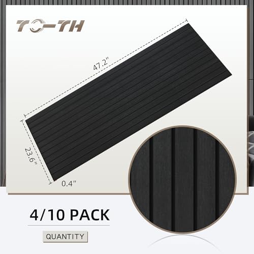 TO-TH Acoustic Panels 10 Pack Decorative Noise Cancelling Wall Panel - Image 5