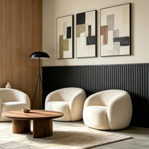 RITOLLO 4 Pack Wood Panels for Wall, 47.2"×23.6" Wood Slat Acoustic Panels for - Image 5