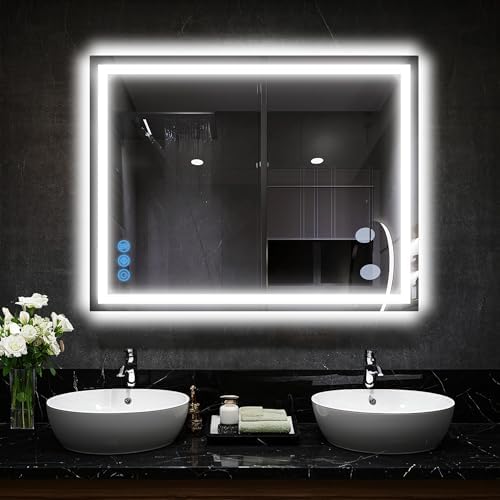 Antok 28x36 LED Bathroom Mirror by AntokMirror