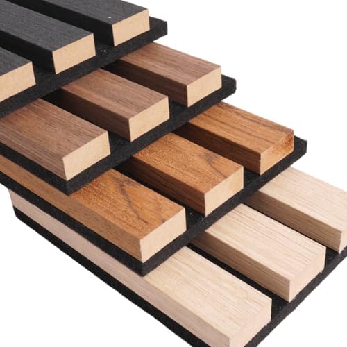 Wood Slat Wall Panel 4 Color Samples - Image 2