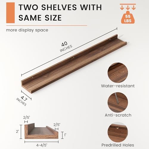 Picture Ledge Shelf, Floating Shelves - Image 3