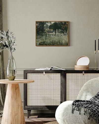 InSimSea Framed Canvas Wall Art, Bathroom Pictures Wall Decor, Spring Landscape - Image 3