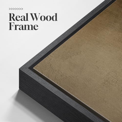 Large Framed Horizontal Abstract Landscape Wall Art - Image 5