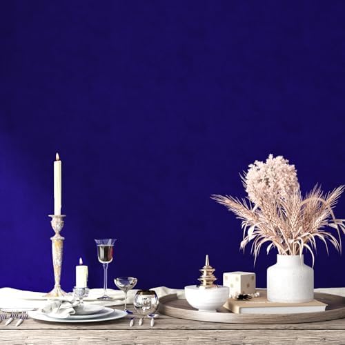 15.7"x472" Blue Self Adhesive Velvet Flocking Liner - Image 4