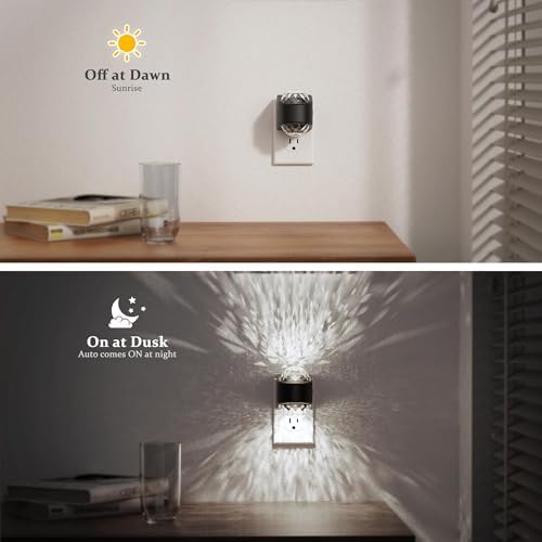 JandCase Night Lights Plug into Wall, 2 Pack Star Projector Night Light - Image 3