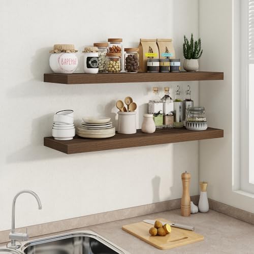 Fun Memories 40" W x 9.3" D Floating Shelves - Image 2