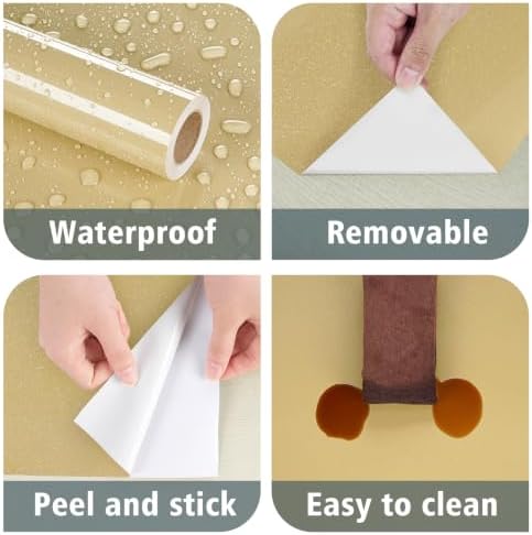 Shiny Champagne Gold Contact Paper - Image 5