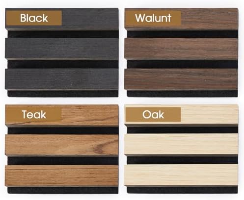 Acoustic Wood Slat Panels, Soundproof Wooden Wall Panels, 3D Fluted Panel - Image 2