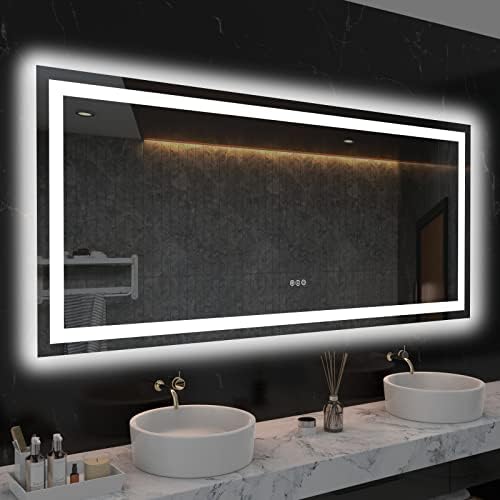 LOAAO 60"X28" LED Bathroom Mirror by LOAAO
