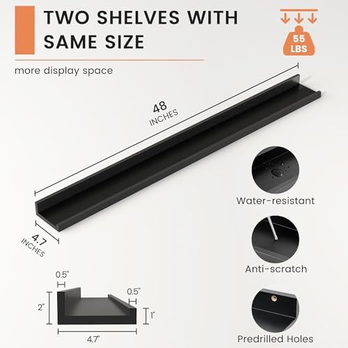 Picture Ledge Shelf, Floating Shelves - Image 3