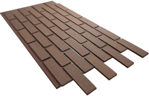 EverStone Traditional Faux Brick Panel, Chestnut Color - Image 6