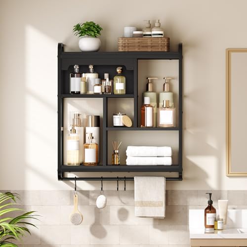 HOOBRO Gaming Floating Shelves for Wall, 26.4" LED Wall Shelf Display Rack - Image 6