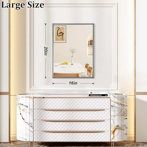 AAZZKANG Rectangle Metal Framed Mirrors - Image 2
