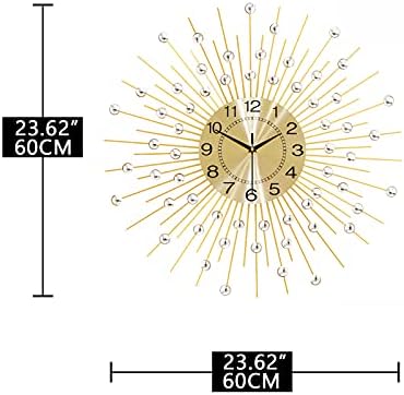 Large Wall Clocks for Living Room Decor Big Silent Analog Clock - Image 4