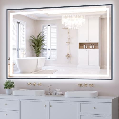 36"x55" LED Bathroom Mirror by MYSUNORIA