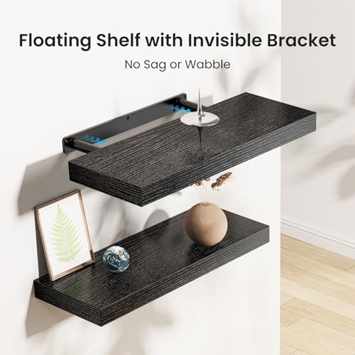 Amada 15.7" Floating Shelves for Wall Decor & Storage - Image 4