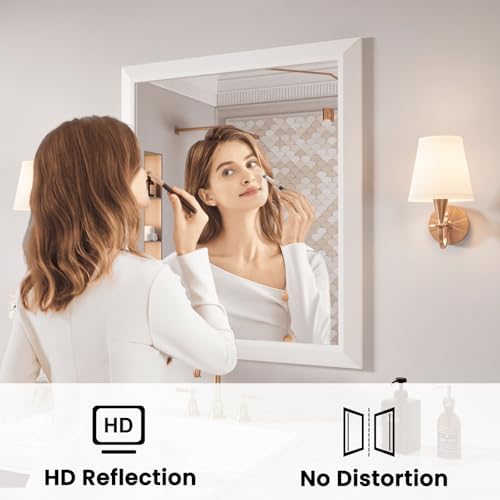 Amorho Bathroom Mirror for Wall 30x36 Inch - Image 2