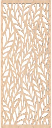 Ortonville Decorative Pierced Fretwork Wood Wall Panels, 17 3/8"W x 44 3/8"H x - Image 4