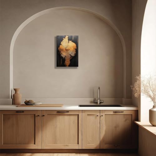 Tree Ring Wall Art Framed, Modern Nature Decor - Image 3