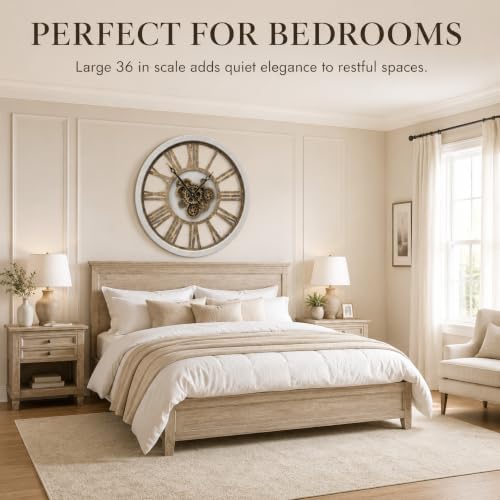 The B-Style Large Wall Clock, 30 inch - Image 5