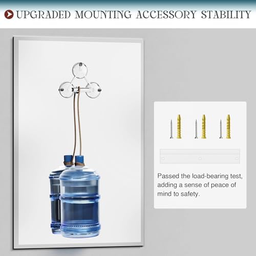 Frameless Bathroom Mirror, Wall Mount Mirrors - Image 6