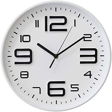 HZDHCLH Wall Clock 12 Inch Silent Non Ticking Clock by HZDHCLH