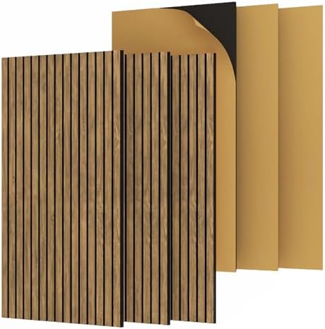 6 Pack 47.2×23.6 Inch Decorative Acoustic Wall Panels by 100PolyesterAcousticPanel