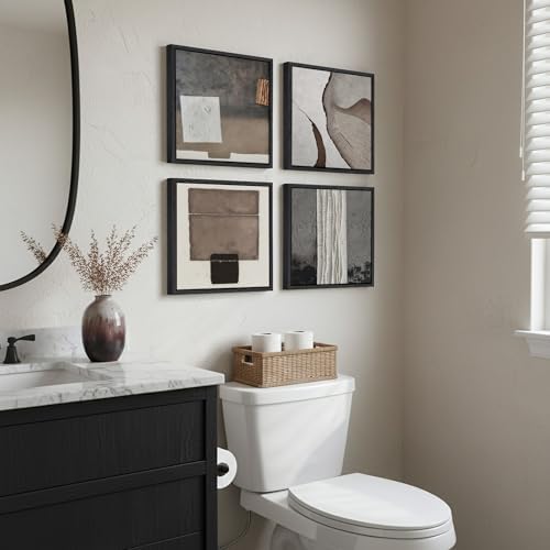 Framed Modern Abstract Wall Art - Image 4