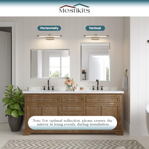 Bathroom Mirrors for Wall Beveled, Wall Mount Mirror for Bedroom Entryway - Image 3