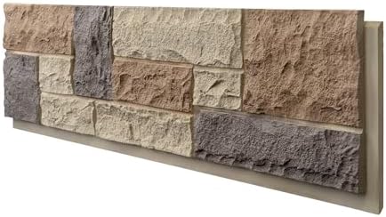 ROOMTEC 1-Pack Faux Stone Wall Covering Panels by ROOMTEC