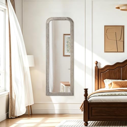 AAZZKANG Full Length Mirror Wooden Frame Large Wall Mirrors 43"x14" - Image 5