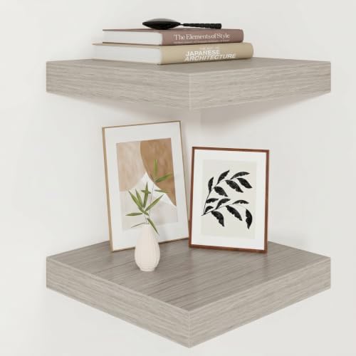 Vivelove Square Floating Shelves 12x12” Set of 2 by VIVELOVE