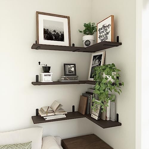 WOPITUES Floating Shelves Set of 6 - Image 5