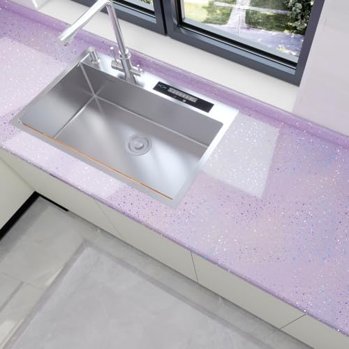 JPK Purple Holographic Star Wallpaper - Image 6