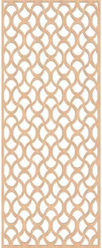 Resort Decorative Pierced Fretwork Wood Wall Panels, 15 3/8"W x 39 3/8"H x 1/4"T - Image 4