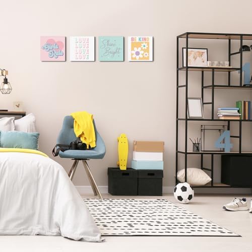 4 Pcs Girls Room Decor Posters Wall Art - Image 4