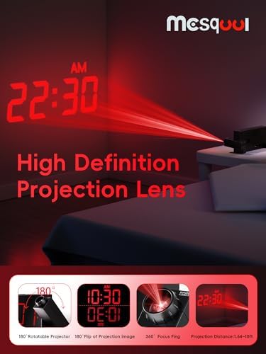 Mesqool Projection Alarm Clock - Image 3