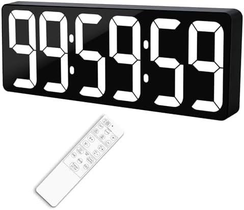 TXL 17.2" Large Digital Timer Clock, Countdown Timer by TXL