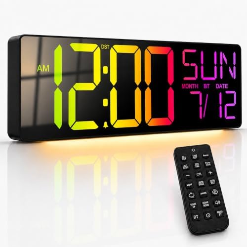 JALL 18" Large Digital Wall Clock by JALL
