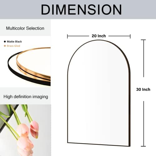 Arched Wall Mirror for Bathroom, Living Room - Image 4