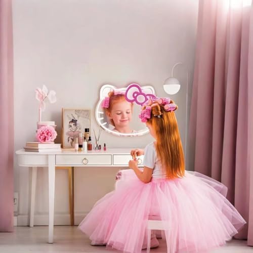 GALLIA Anime Hello Kit Mirror Vanity, Neon Mirror - Image 7