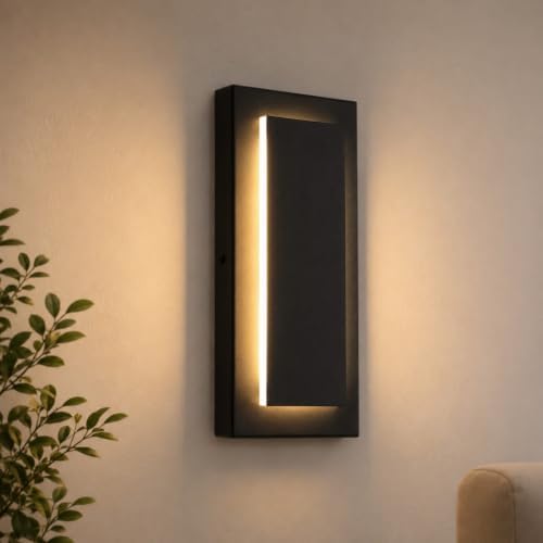 11.8 Inch Modern LED Wall Sconce, 3000K Warm Light Wall Light Fixture, Indoor by NOGCEWCEILINGFANWITHLIGHT
