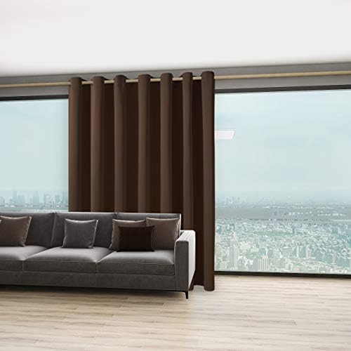 BONZER Extra Wide Room Divider Curtain Screen Partitions - Image 5
