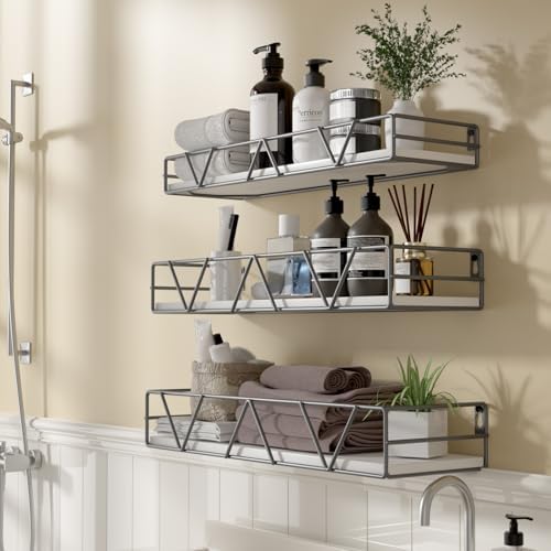Floating Shelves Set of 3, Wood Wall Shelf, Farmhouse Shelf - Image 5
