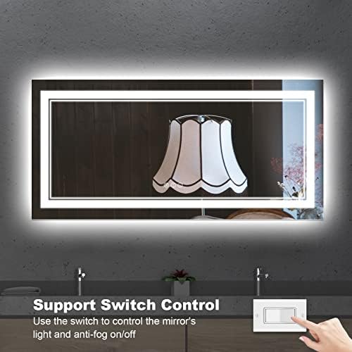 72x32 Inch LED Mirror for Bathroom - Image 6
