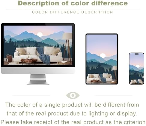 Mountain Landscape Peel and Stick Wallpaper Blue Forest Wall Mural - Image 5