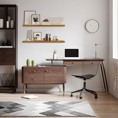 Teak Wood Floating Shelves Perfect - Image 5