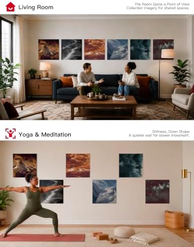 Acoustic Panels for Walls, Art Panels, Sound Absorbing, 23.62 x 23.62 In - Image 4