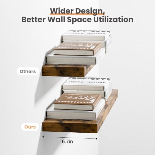 upsimples 23.6" Long Floating Shelves - Image 5