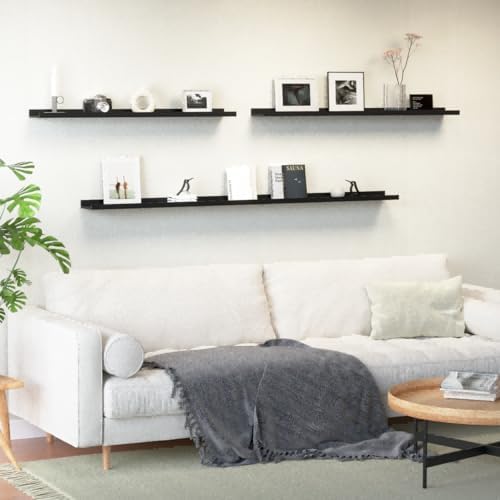 Boswillon Floating Shelves Set of 2, Long Wall Shelf - Image 2